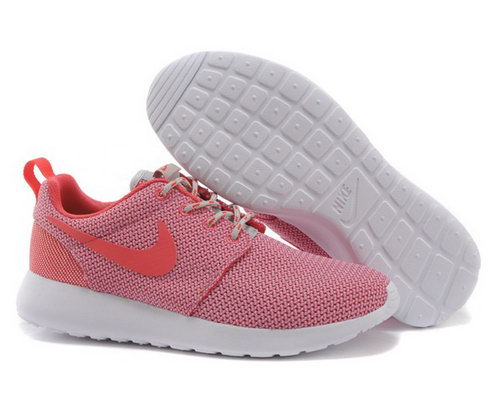 Nike Roshe Womenss Running Shoes Light Red Special Coupon Code